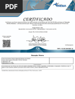 Certificado-Educacao Direitos Humanos