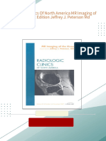 Complete Download Radiologic Clinics Of North America MR Imaging of the Knee 1st Edition Jeffrey J. Peterson Md PDF All Chapters