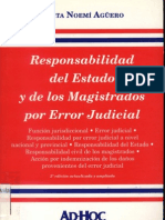 Agüero - 2000 - Responsabilidad Del Estado y de Los Magistrados Po