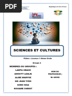 Sciences et Culture