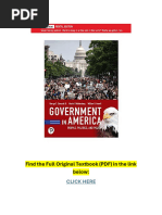 Government in America People, Politics, And Policy 18th Edition TEXTBOOK