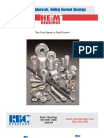 Rod Ends, Sphericals, Rolling Element Bearings