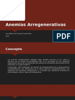 Anemias Arregenerativas