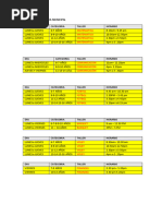 HORARIOS ACADEMIA MUNICIPAL