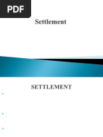 Settlement (Module 3- Part 2)