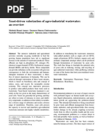 Agroindustrial Wastewater Characteristics