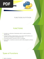 functions in python