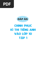 Đáp Án Chinhphuckythitienganhvaolop10 T1