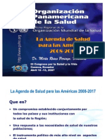 Agenda para La Salud de Las Americas OPS