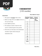 2023 MSCE MOCK 2 CHEMISTRY P1