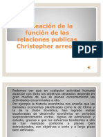 Planeación de La Función de Las Relaciones Publicas