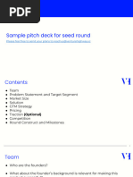 Sample Seed Round Deck