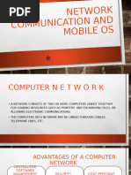 NETWORK COMMUNICATION AND MOBILE OS