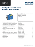 Bomba Pistao A15VSO Serie11