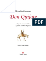 Don Quijote Adaptacion Ilustrado Ed Vicens Vives