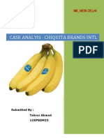 Chiquita Case Analyis