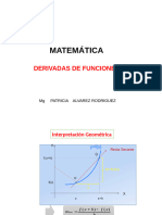 Derivadas de Funciones