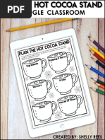 Hot Cocoa Stand PBL Unit Google Guide