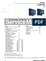 LCD Philips 42PFL5403D-85 Chassis LC8. 1U