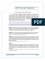 Conceptos de Familia