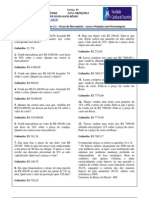 Conteudo 2 - Exercicios 2.1 - Matematica Financeira