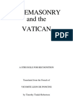 Poncins - Freemasonry and The Vatican - A Struggle For Recognition (1968)