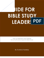 Guide For Bible Study Leaders