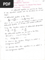 Linear Differential Equations