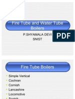 Fire Tube and Water Tube Boilers