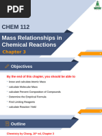 CHEM 112 - Ch 3 - 1st 2023