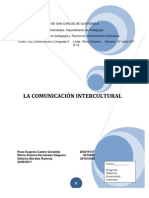 La Comunicación Intercultural