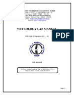 Metrology Lab Manual