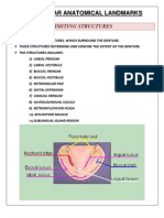 Mandibular Anatomical Landmarks