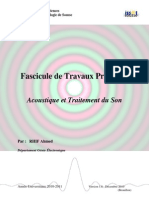 TP Traitement de Signal (Acoustique Et Traitement Du Son) : Application Sur Matlab