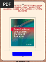 Buy ebook (Ebook) Consultants and Consultancy: the Case of Education by Helen M. Gunter, Colin Mills (auth.) ISBN 9783319488776, 9783319488790, 3319488775, 3319488791 cheap price