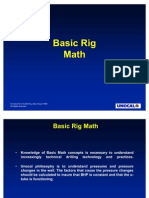 Rig Math