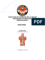 Diseccion Dorso Lateral Derecho - Hector Cajiao