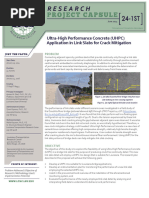 Capsule 24 1ST Ultra-High Performance Concrete (UHPC) Application in Link Slabs for Crack Mitigation