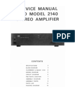 NAD 2140 Service Manual