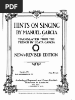 Hints On Singing-Manuel Garcia