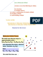 Chem 373 - Lecture 25: Introduction To Molecular Orbital Theory