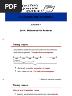 Lecture-7 Adjusting Entries