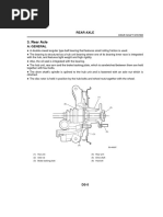 103 - Basic Description - Rear Axle