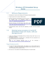 XPe Setup Guide