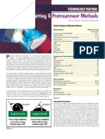 Surface Wetting Pre Treatment Methods