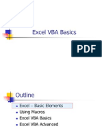 Excel VBA Basics