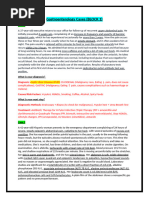 Gastroenterology Cases (BLOCK 1)