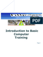 Basic Computer Training