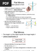 Mirrors and Lenses