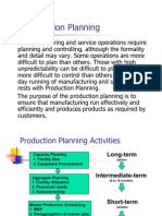 Production Planning and Inventory Management